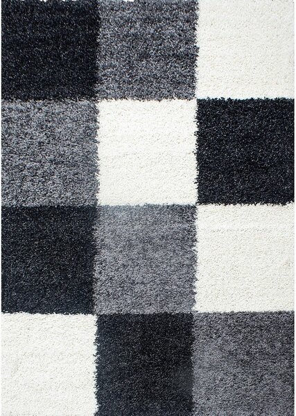 Черно-бял килим 80x150 cm Life – Ayyildiz Carpets