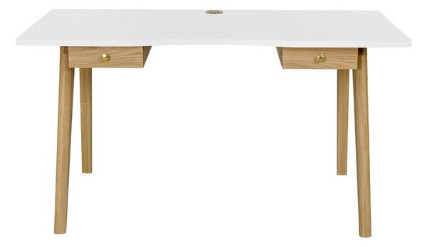 Работна маса от декор от дъб 70x140 cm Nice – Woodman