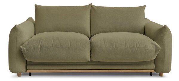 Зелен сгъваем диван 234 cm Ernest – Bobochic Paris