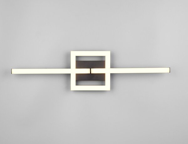 Черна LED светлина за таван 16x54 cm Viale - Reality