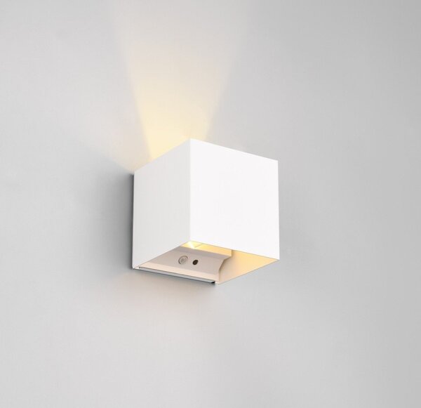 LED стенно външно осветително тяло със сензор за движение (височина 10,5 cm) Talent – Reality