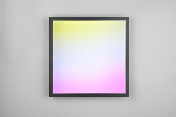 Черна LED лампа за таван 44,5x44,5 cm Beta - Reality
