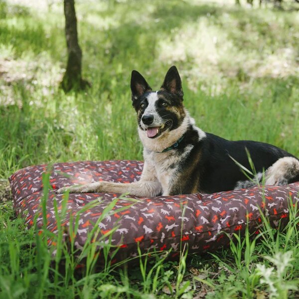 Кафяво легло за куче 50x70 cm Outdoor Bed Mocha S – P.L.A.Y