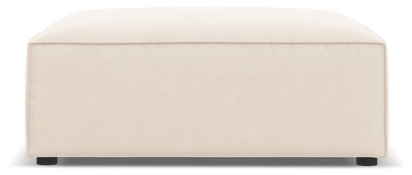 Бежова кадифена табуретка Jodie – Micadoni Home