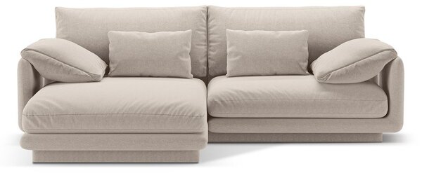Бежов ъглов диван (ляв ъгъл) Torino – Micadoni Home