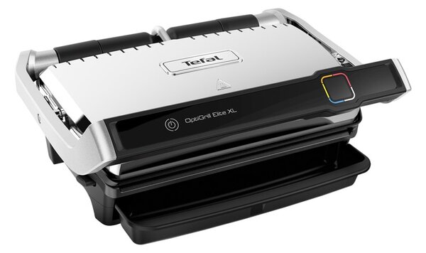 Грил преса Tefal OptiGrill XL GC760D30, 16 програми за готвене, функция запечатване, 2200W