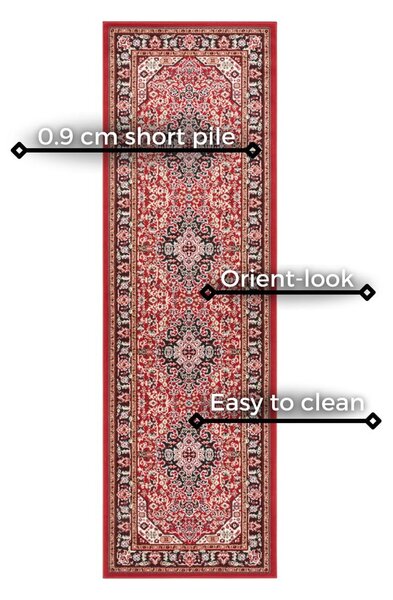 Червена пътека , 80 x 250 cm Skazar Isfahan - Nouristan