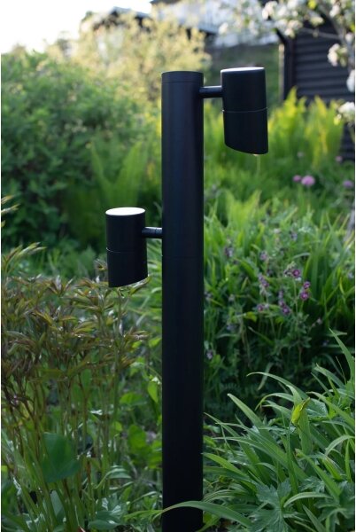 Markslöjd 108486 - LED външна лампа GARDEN24 2xLED/6W/24V 99 см IP44 черна