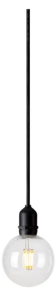 Markslöjd 107989- LED външно висящо осветително тяло GARDEN24 LED/2,86W/24V IP44 черно/прозрачно