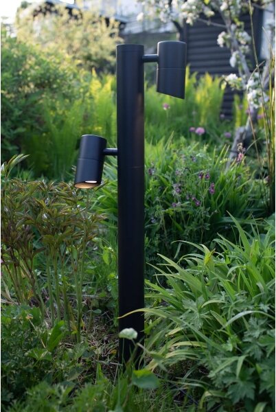 Markslöjd 108486 - LED външна лампа GARDEN24 2xLED/6W/24V 99 см IP44 черна
