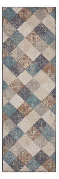 Синя/бежова пътека 80x200 cm Terrain – Hanse Home