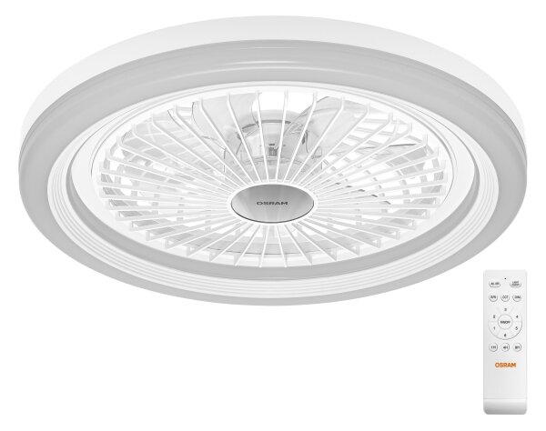 Osram - димируемо LED осветително тяло с вентилатор SOLANO LED/26W/230V 3000/4000/6500K + ДУ