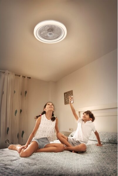 Osram - димируемо LED осветително тяло с вентилатор SOLANO LED/26W/230V 3000/4000/6500K + ДУ