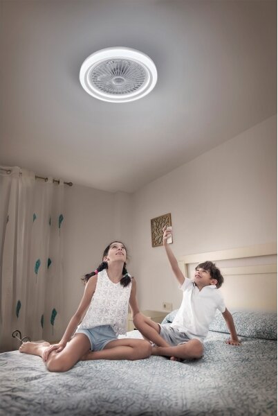 Osram - димируемо LED осветително тяло с вентилатор SOLANO LED/26W/230V 3000/4000/6500K + ДУ
