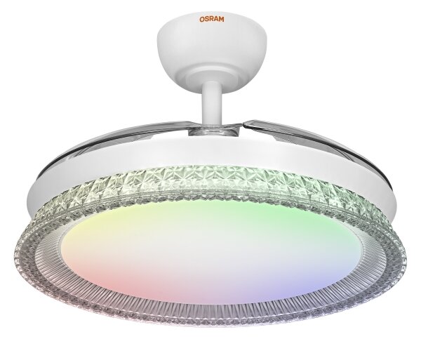 Osram - LED RGB осветително тяло с функция за димиране и вентилатор CIERZO LED/35W/230V 3000-6500K + дистанционно управление