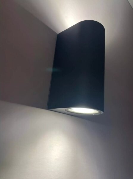 HÖFFTECH - Външно стенно осветително тяло 2xGU10/35W/230V IP65