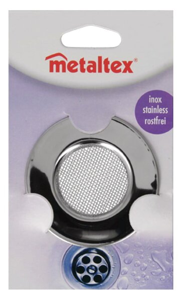 Филтър за мивка от неръждаема стомана, ø 7,5 cm - Metaltex
