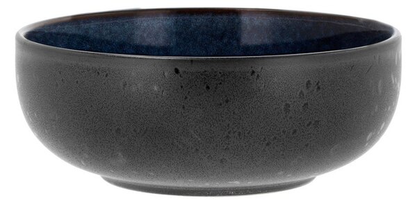 Черна/синя глинена рамен купичка Gastro Dark Blue/Black – Bitz