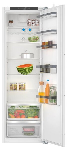 Хладилник Bosch KIR81VFE0, клас E, 310л. общ обем, за вграждане, 114kWh/годишно разход на енергия, SuperCooling, бял