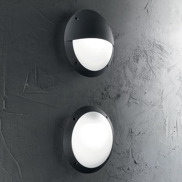 Ideal Lux - Външно стенно осветително тяло POLAR 1xE27/23W/230V IP66 черно