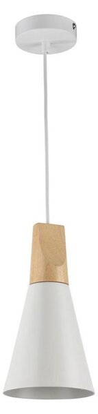 Maytoni P359-PL-140-W-Пендел BICONES 1xE27/60W/230V Ø 14 см бял/бежов