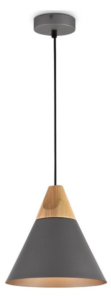 Maytoni P359-PL-220-C-Пендел BICONES 1xE27/60W/230V Ø 22 см сив/бежов
