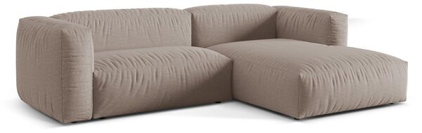 Бежов модулен ъглов диван (десен ъгъл) Martina – Micadoni Home