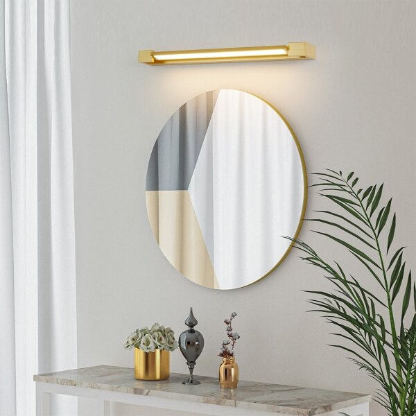 Brilagi-LED Огледално осветление за баня AQUA LINE LED/18W/230V 60 cm IP44 златисто