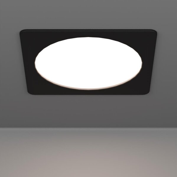 Eglo 901393 - вградено LED таванно осветително тяло FUEVA LED/18,5W/230V 21,6x21,6 cm черно