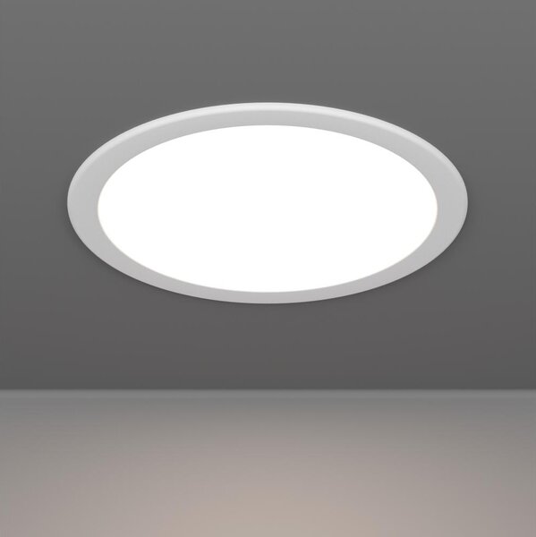 Eglo 901398 - вградено LED осветително тяло FUEVA LED/18,5W/230V Ø 21,6 см бяло