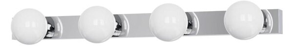 Brilagi - LED огледално осветление за баня HOLLYWOOD 4xLED/3W/230V IP44 хром