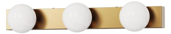 Brilagi - LED осветление за огледало за баня HOLLYWOOD 3xLED/3W/230V IP44 златисто