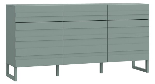 Комод 165 см THREE, салвия