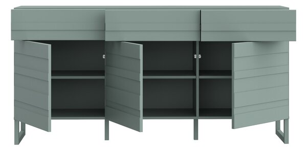 Комод 165 см THREE, салвия