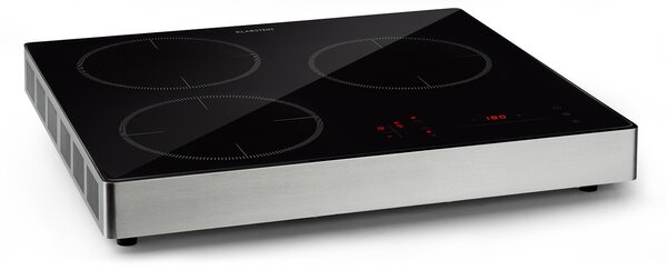 Klarstein TrinityCook, индукционен плот, 3400 W, сензорно управление, стъкло