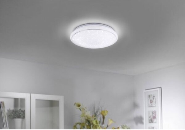 Leuchten Direkt 14743-16 - LED RGB Димируема ламмпа JUPI LED/28W/230V + д.у