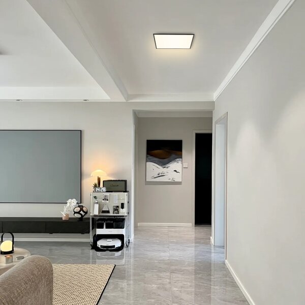 Brilagi - LED Димируема лампа SLIMFRAME LED/36W/230V 45x45 см черен + д.у