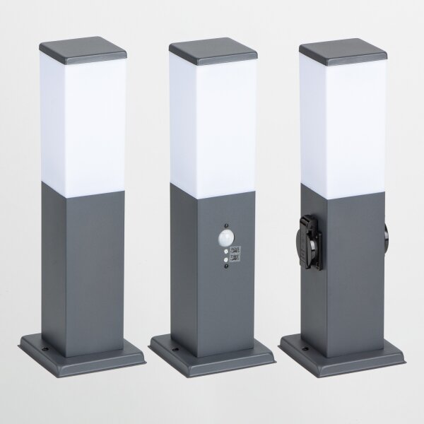 BRILAGI - Външна лампа със сензор NOVA 1xE27/15W/230V 40 см IP44 антрацит