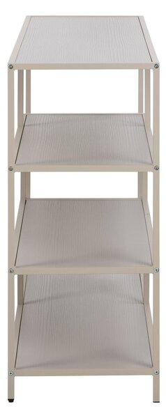 Сива библиотека 114x78x35 cm Seaford – Actona