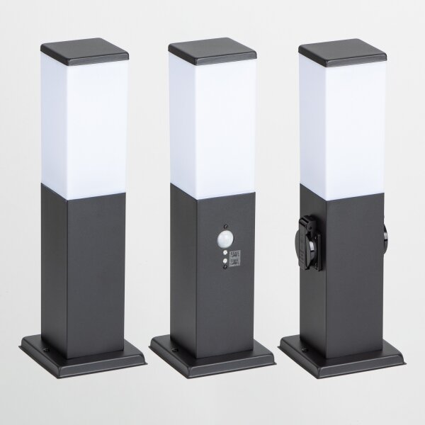 Brilagi - Външна лампа NOVA 1xE27/15W/230V 40 cm IP44 черна
