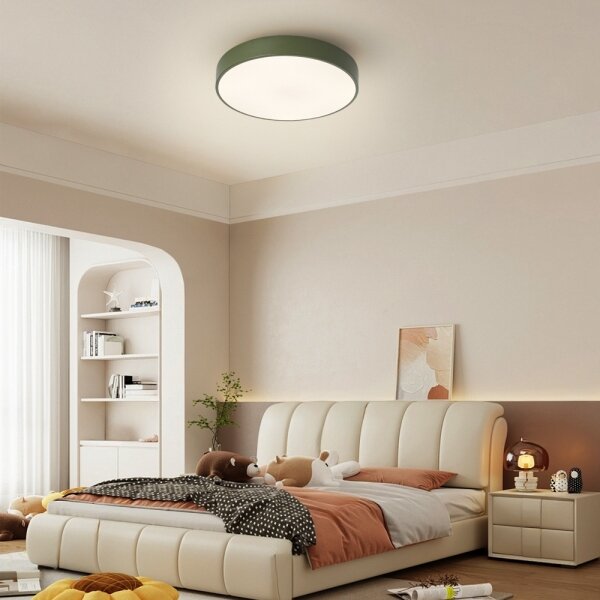 Brilagi - LED плафон POOL LED/36W/230V 3000-6000K 30 см зелен, с възможност за димиране + дистанционно управление