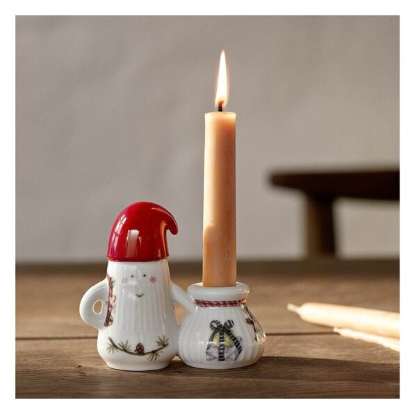 Керамичен свещник с коледен мотив Hammershøi Christmas Father Elf – Kähler Design