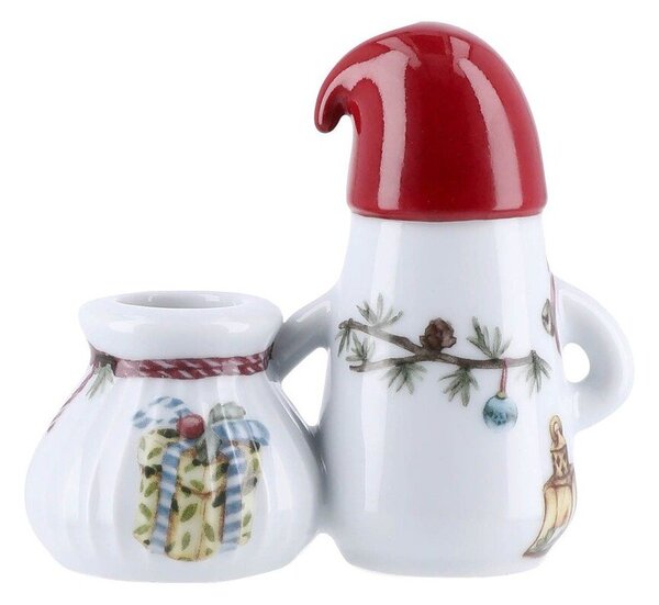Керамичен свещник с коледен мотив Hammershøi Christmas Father Elf – Kähler Design