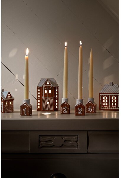 Керамичен адвент свещник Gingerbread – Kähler Design