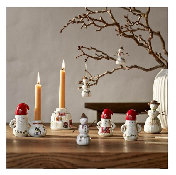 Керамичен свещник с коледен мотив Hammershøi Christmas Gifts – Kähler Design