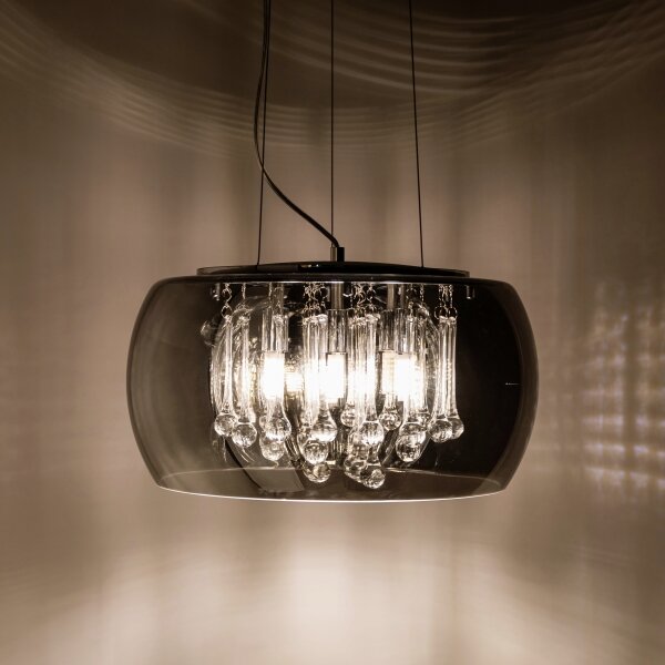 Zuma Line P0076-06X-F4FZ - Кристален висящ полилей CRYSTAL 6xG9/42W/230V