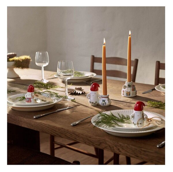 Керамичен свещник с коледен мотив Hammershøi Christmas Gifts – Kähler Design