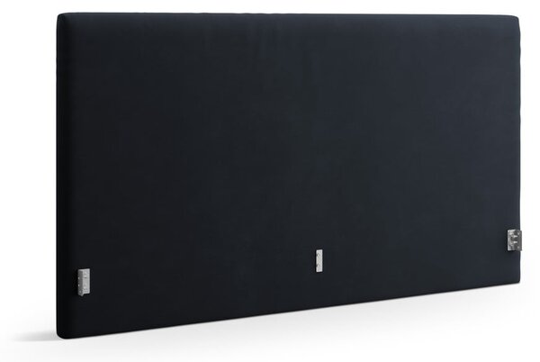 Тъмносиня тапицирана табла за легло 150,5x100 cm Remo – Micadoni