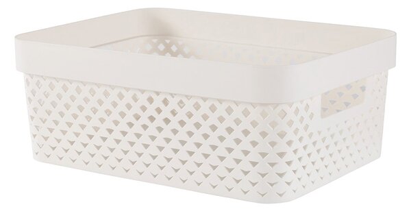 Бежова пластмасова кутия за съхранение 36x27x14 cm Pure – Curver