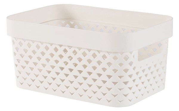 Бежова пластмасова кутия за съхранение 26x17,5x12 cm Pure – Curver